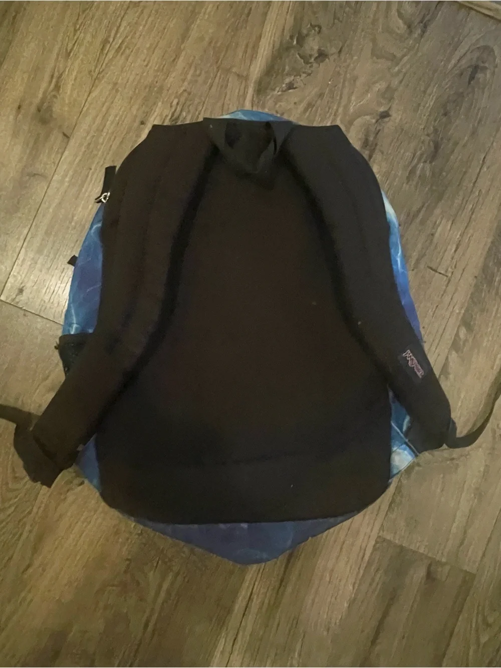 JanSport Blue Lightning Print Backpack